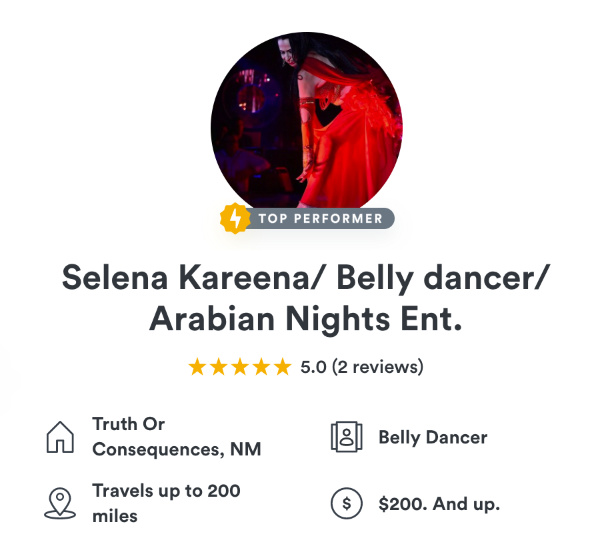 Hire Selena Kareena from Gig Salad